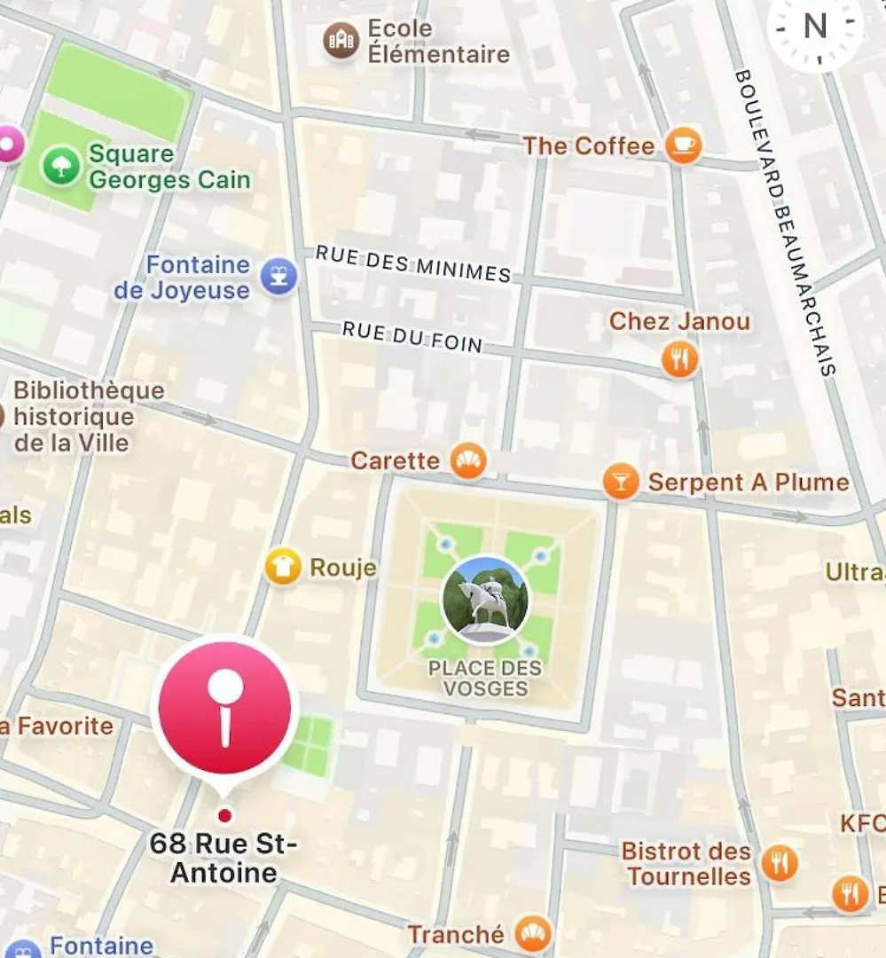아파트 Appartement Design Et Confortable Au Coeur Du Marais 파리 프랑스